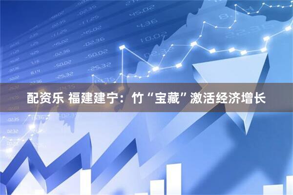配资乐 福建建宁：竹“宝藏”激活经济增长