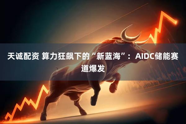 天诚配资 算力狂飙下的“新蓝海”:AIDC储能赛道爆发
