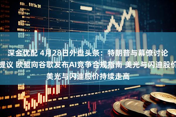 深金优配 4月28日外盘头条：特朗普与幕僚讨论伊朗最新提议 欧盟向谷歌发布AI竞争合规指南 美光与闪迪股价持续走高